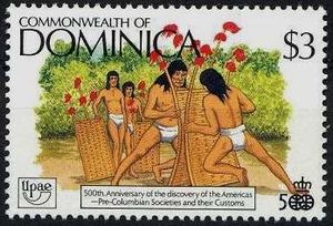 Stamp, Shield Wrestling, Dominica,  
