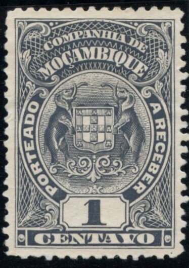 Elephant Holding Coat Of Arms - Taxe
