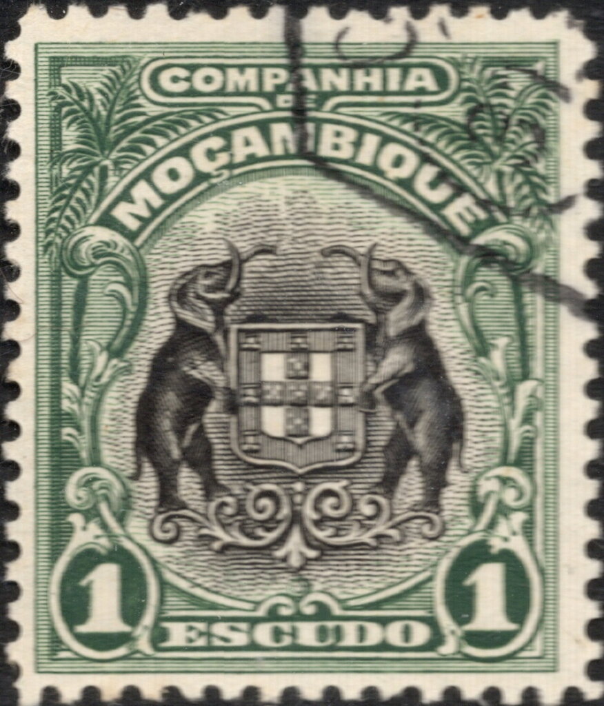 Elephants Holding Coat Of Arms