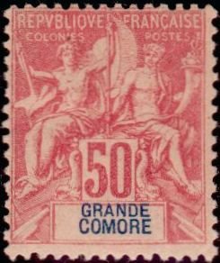 Stamp, Type Groupe, French Colonies,  