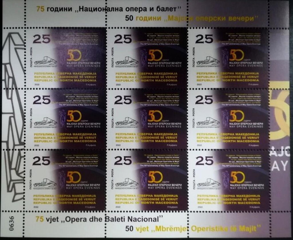 National Opera of North Macedonia, 75 Years