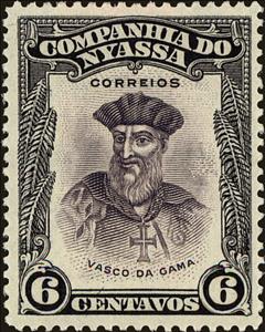 Stamp, Vasco da Gama, Nyassa,  , Explorers