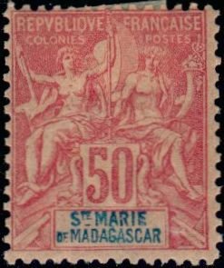 Stamp, Type Groupe, French Colonies,  