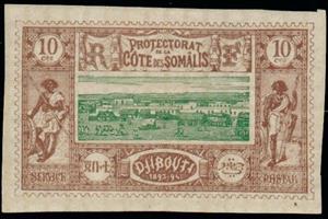 Stamp, Djibouti, French Colonies,  