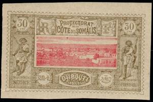 Stamp, Djibouti, French Colonies,  