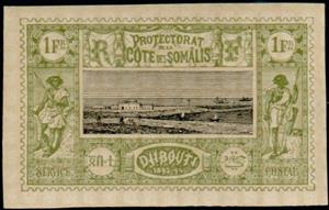 Stamp, Djibouti, French Colonies,  