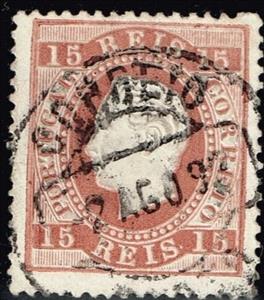 Stamp, King Luis I, Portugal,  , Famous People, Heads of State, Kings, Men, Royalty