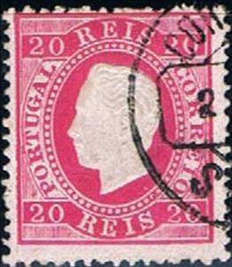 Stamp, King Luis I, Portugal,  , Famous People, Heads of State, Kings, Men, Royalty