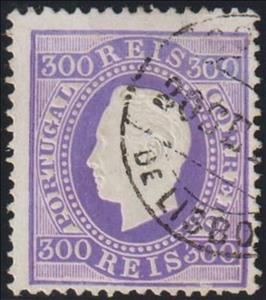 Stamp, King Luis I, Portugal,  , Famous People, Heads of State, Kings, Men, Royalty