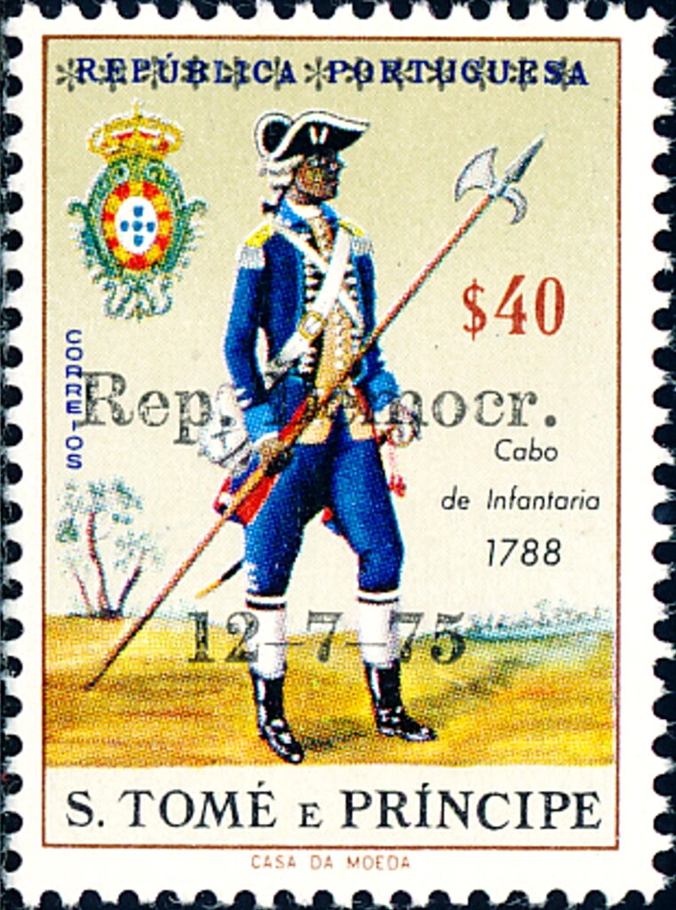 Infantry Corporal, 1788 - Imprint