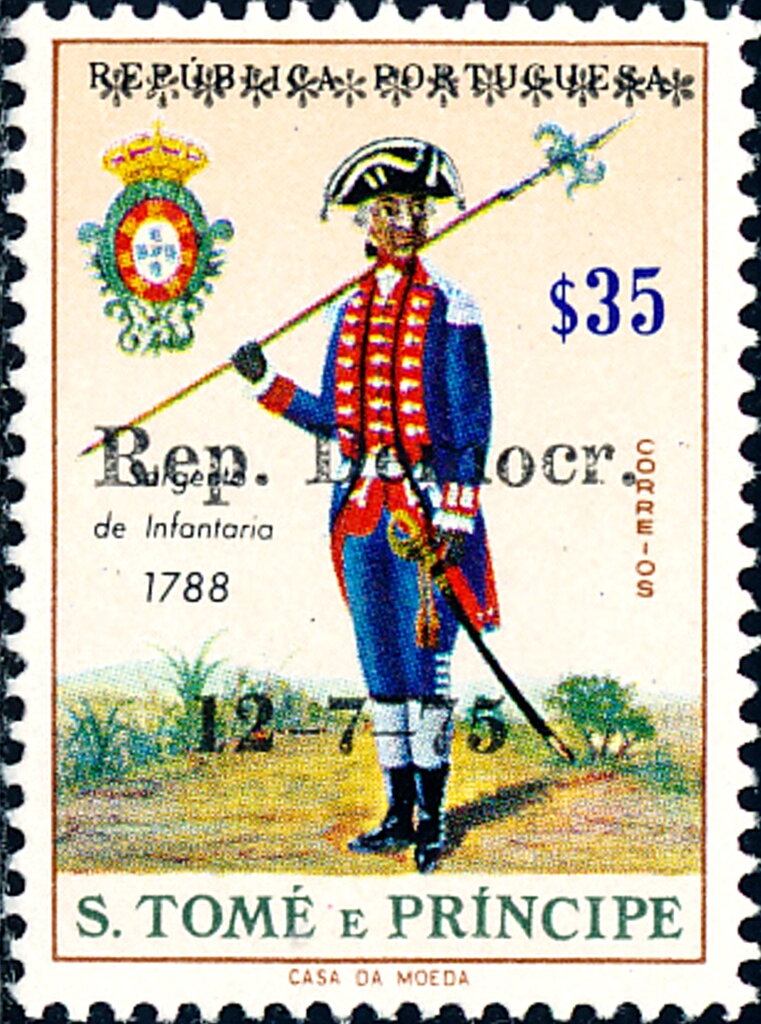Infantry Sergeant, 1788 - Imprint