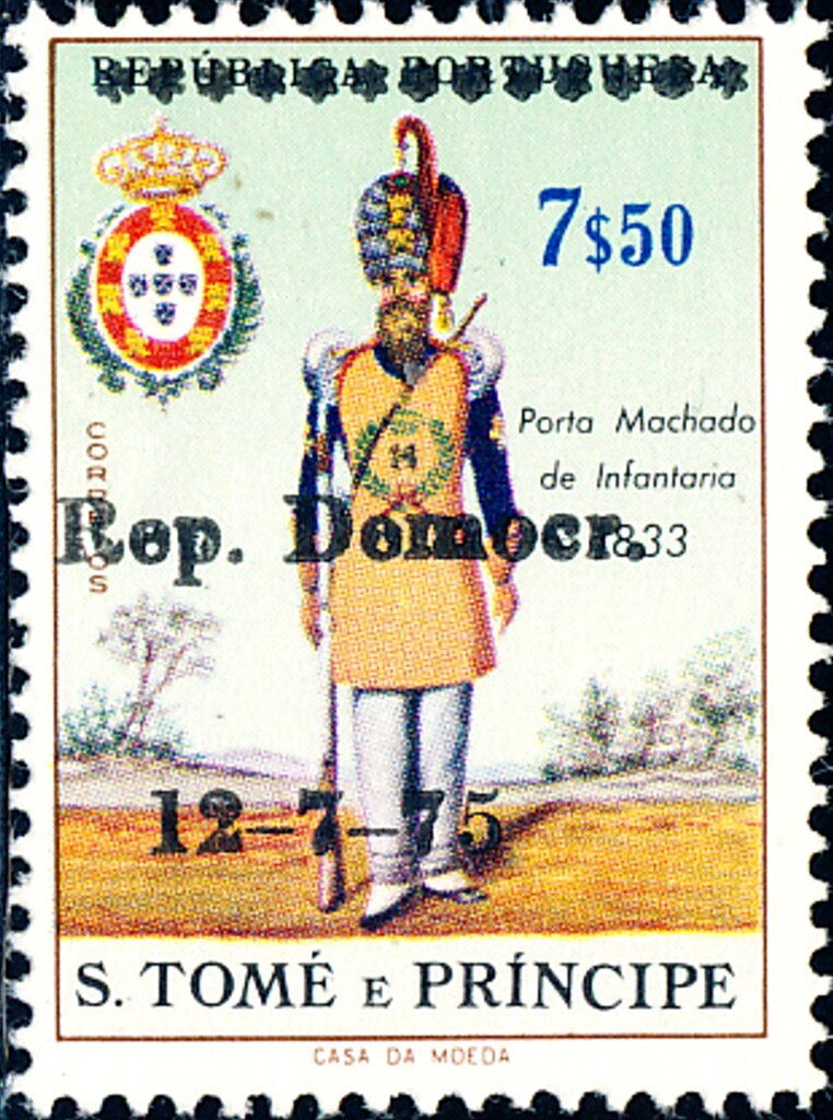 Infantry Soldier, 1833 - Imprint