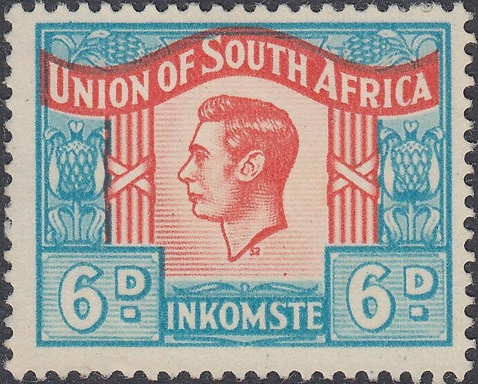 King George VI (1895-1952) - English/Afrikaans