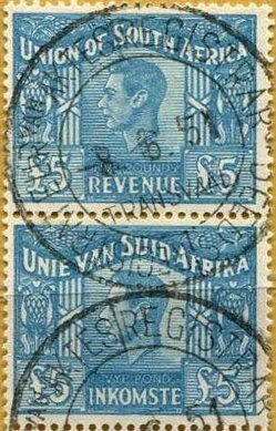 King George VI (1895-1952) - se-tenant pair
