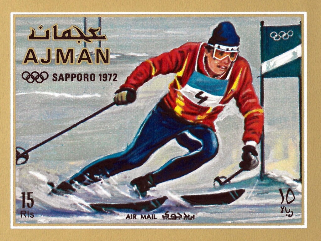 Downhill skiing