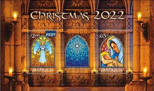 Souvenir Sheet, Christmas 2022, Australia,  , Christmas