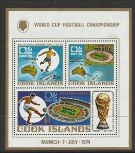 Souvenir Sheet, Nos 403-405, Cook Islands,  