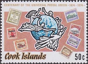 Stamp, Nos, 1,19,49,62,65,66,77, Cook Islands,  