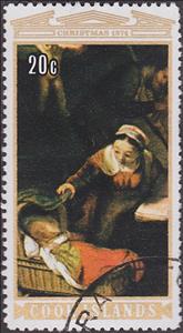 Stamp, Holy Family, Cook Islands,  