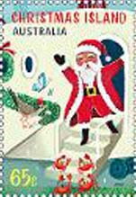 Santa Departing Plane