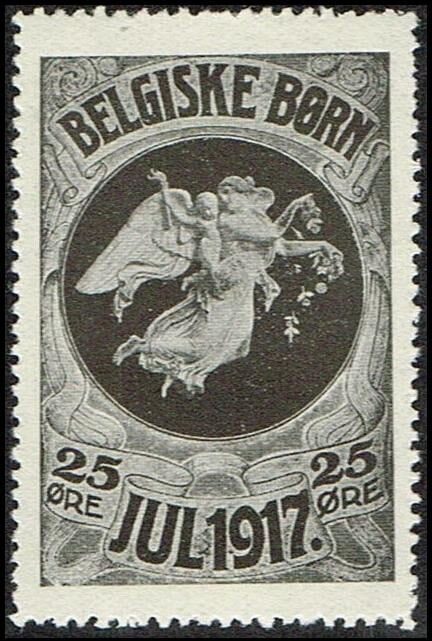Belgiske Boern Jul 1917 25 Oere Overprinted Reverse U S A