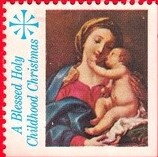 Blessed Holy Childhood Christmas Madonna and Child