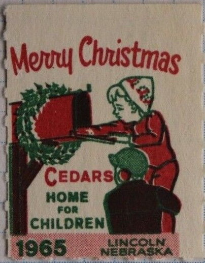 Cedars Home for Children Merry Christmas 1965