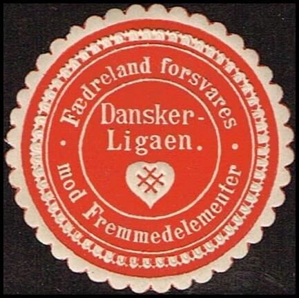 Dansker Ligaen Faedreland Forsvares Mod Fremmedelementer