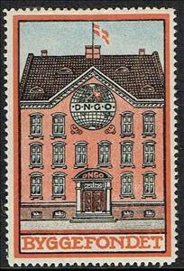 Stamp, Dngo Byggefondet Loge, Cinderellas,  , Building Industry