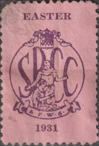 Stamp, Easter SPCC, Cinderellas,  , Charity, Children, Disabled, Easter