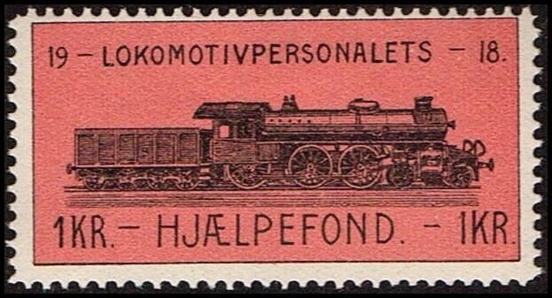 Lokomotivpersonalets Hjaelpefond 1 Kr