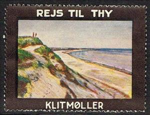 Stamp, Rejs Til Thy Klitmoeller, Cinderellas,  , Beaches, Coastal Areas, Tourism