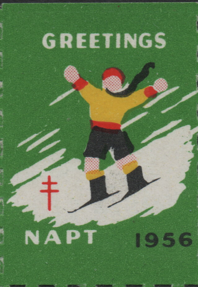 Tuberculosis Christmas Seal, Children at play