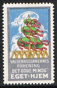 Stamp, Vaisenhusianernes Forening Det Gode Minde Eget Hjem, Cinderellas,  , Charity