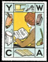 Stamp, YWCA Netball, Cinderellas,  , Crafts, Organizations, Women