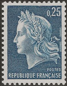 Stamp, Marianne of Cheffer, France,  , Women