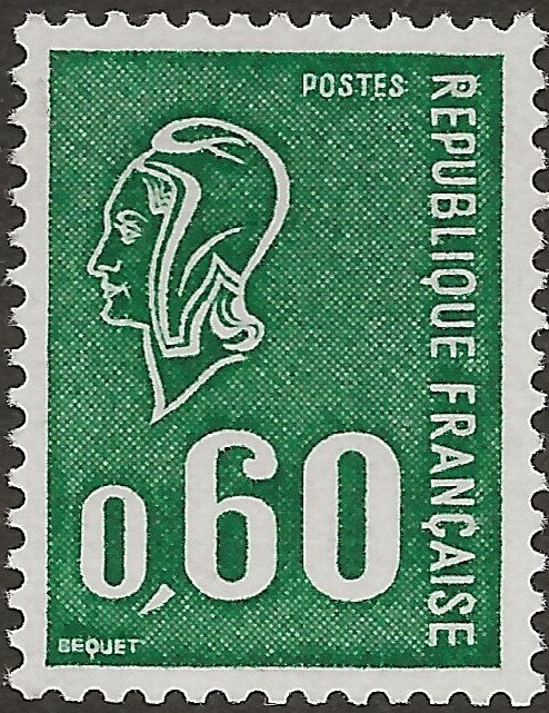 Marianne type Bequet engraved