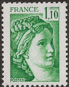 Stamp, Sabine, France,  , Women