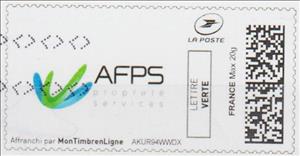 Stamp, AFPS Proprete Service, France,  , Logos