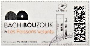 Stamp, Bachibouzouk. Poissons Volants, France,  , film