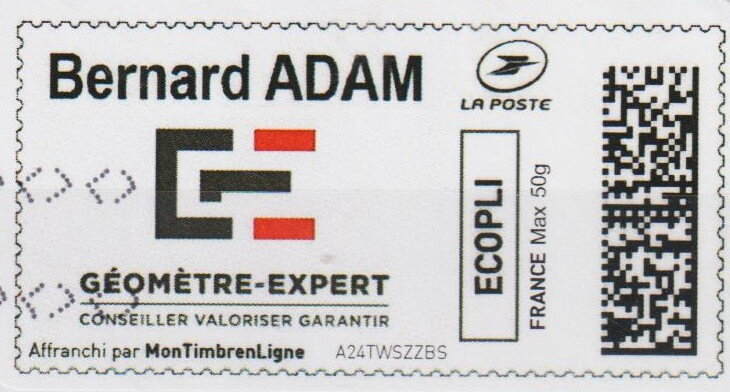 Bernard Adam Geometre Expert