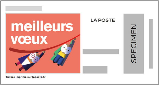 Best Wishes. Meilleurs Voeux. Owls