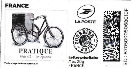 Delivery Bike. Tricycle. Pratique No 2 Triporteur. Redesign