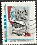 Stamp, If school was told to me/Si l'ecole m'etait Contée, France,  , Schools