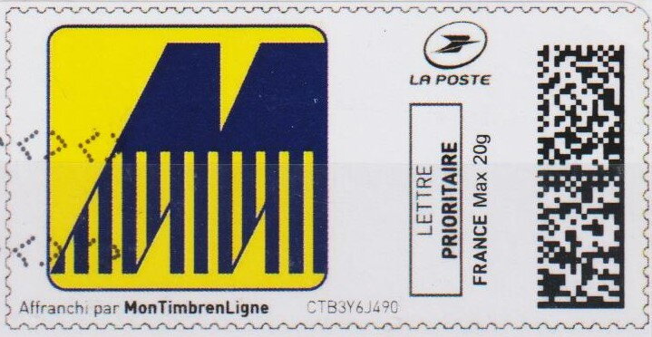 M logo on yellow