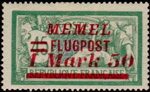 Stamp, Type Merson, French Colonies,  