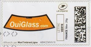 Stamp, OuiGlass, France,  , The Automobile Industry