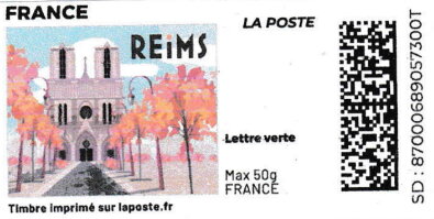 Stamp, Reims. Redesign, France,  , Townscapes / City Views