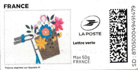 Spring. Flowers on a Bike. Redesign