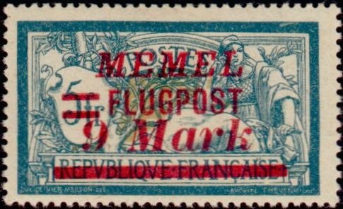 Stamp, Type Merson, French Colonies,  